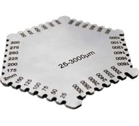 Толщиномер Vitatools гребенка измерительная толщины мокрого слоя краски и штукатурки tolshchinomer-grebenka