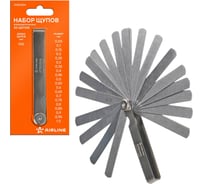 Щуп измерительный Airline 20 предметов, 0.05-1мм, L-100мм, стальной корпус, блистер ATBQ304