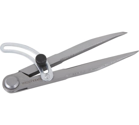 Разметочный циркуль WIEDERKRAFT 150 мм, с дугой WDK-CW150