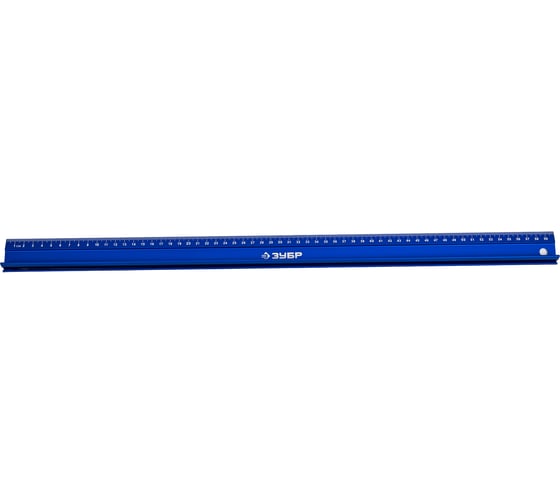 Усиленная алюминиевая линейка со стальной направляющей ЗУБР Профессионал 0.6 м 34382-60