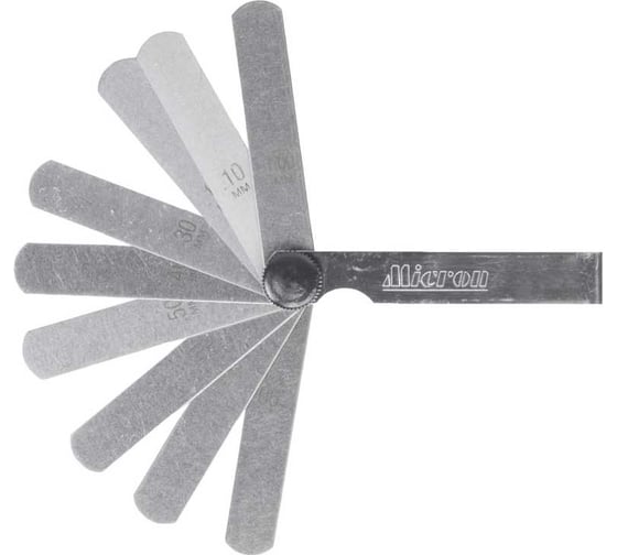 Набор щупов Micron N4 0,1-1 L100 с калибровкой 397537