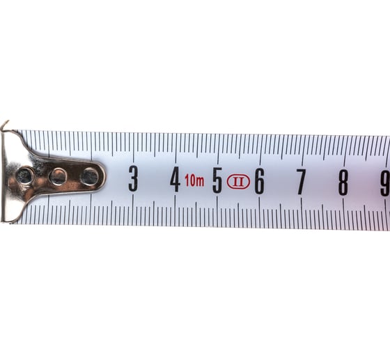 Рулетка Novocraft 10E 10м, 25 мм 6/60 SELF-STOP, ABS, лента: белая 10E1025NC