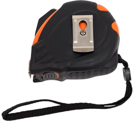 Рулетка NOVOCRAFT ASSIST ПРОФИ 5 м, 19 мм, 12/72 SELF-STOP, ABS, лента белая, нейлон ASSIST0519