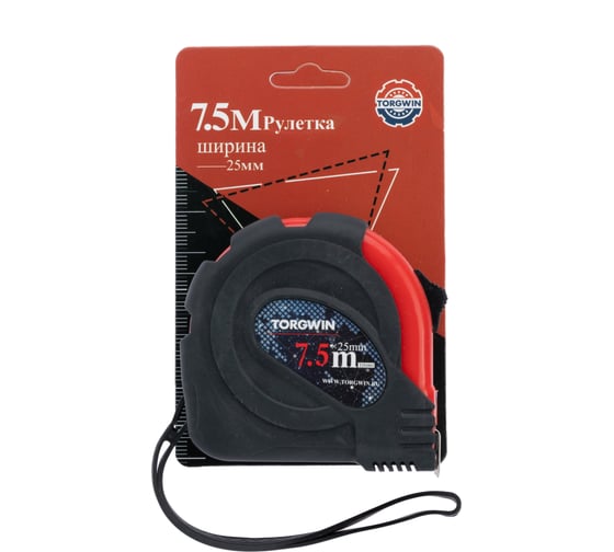 Рулетка измерительная TORGWIN 7.5м T291002