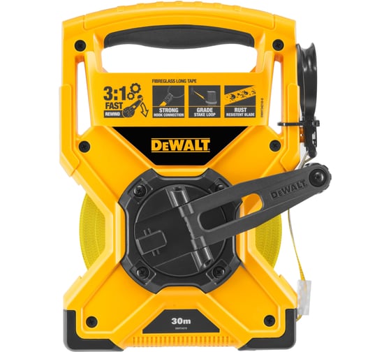 Длинная рулетка Dewalt 30 м DWHT34218-0
