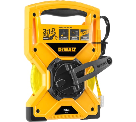 Длинная рулетка Dewalt 30 м DWHT34218-0