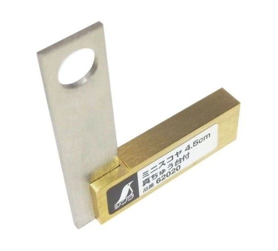 Угольник с подошвой Shinwa 45мм М00009178 1