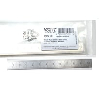 Линейка нержавеющая Vogel 200x13x0.5, 1мм/1мм 1010010020