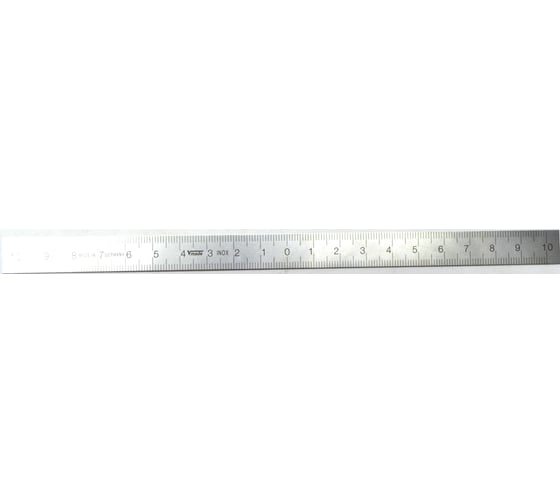Линейка нержавеющая Vogel 200x13x0.5, 1мм/1мм 1010010020