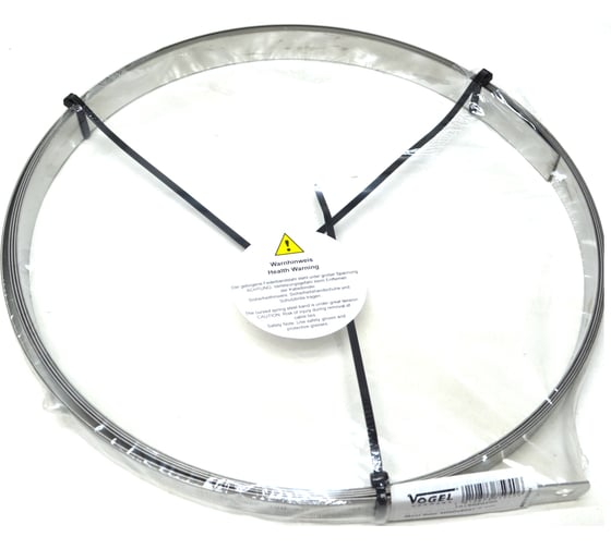 Линейка нержавеющая Vogel 4000x20x1.0, 0.5мм/1мм 1016020400