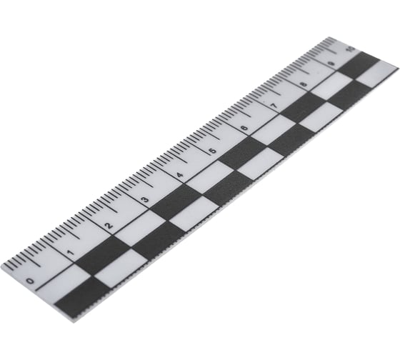 Пластиковая масштабная линейка ETG 10 см С21000