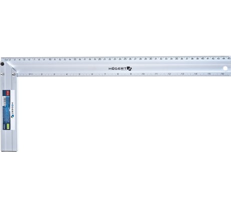 Столярный алюминиевый угольник HOEGERT TECHNIK 450x190 мм HT4M206