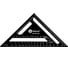 Угольник столярный многофункциональный КОБАЛЬТ 305 мм, толщина 4,5 мм, алюминиевый, анодированное покр-е, метрическая шкала 921-701 6