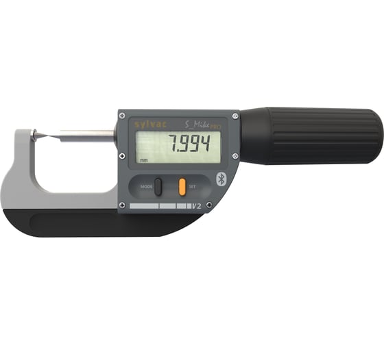 Микрометр Sylvac SMIKEPRO BT smart 0-25 мм, fluted shaft 803-0310 1
