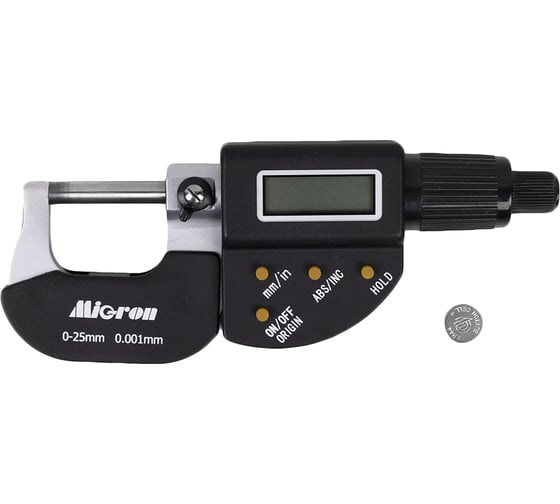 Микрометр Micron МКЦ- 25 0.001 электр. 4-кн. 637953 1