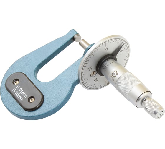 Микрометр листовой TLX МЛ-15 0-15 мм 0,01 тип А, Н-50мм 76023 1