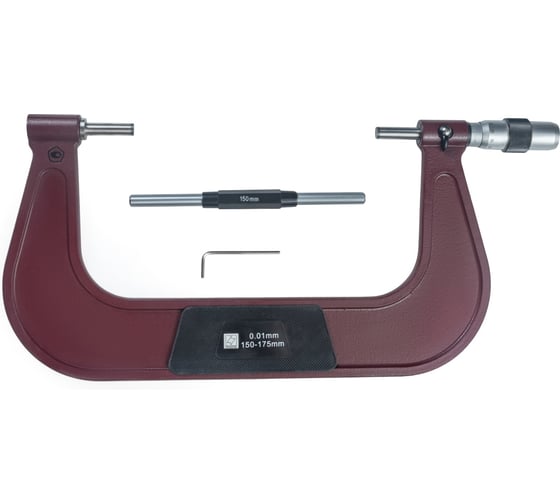 Микрометр ТОЧИНТЕХ МК 175-0.01 ГОСРЕЕСТР 89035-23 (микр.винт 8мм) мк00013 1