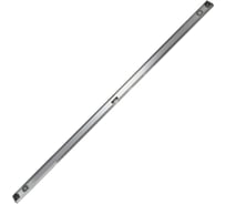 Уровень BARTEX алюминий, 1800 мм, 2 глазка+1 поворотный, линейка, рельс, серебр., №0021 142916