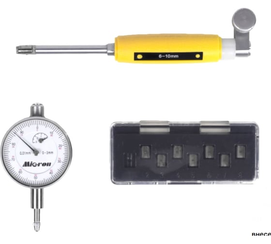 Нутромер индикаторный Micron НИ 6- 10 0,01 ГРСИ 85174-22 с поверкой 157941 1
