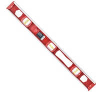 Уровень пластиковый магнитный BARTEX 600 мм, 3 глазка HJ-98F-2 BARTEX 206581