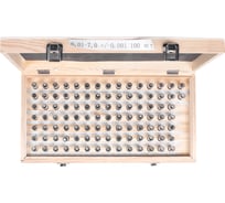 Набор ЧИЗ гл. калибров 6,01- 7,00 +/-0,001 шаг 0,01 100шт 122623