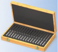 Набор цилиндрических щупов ЭЛЕМЕНТ с s=1.2 по s=9.0, 13 шт 393620.110.000