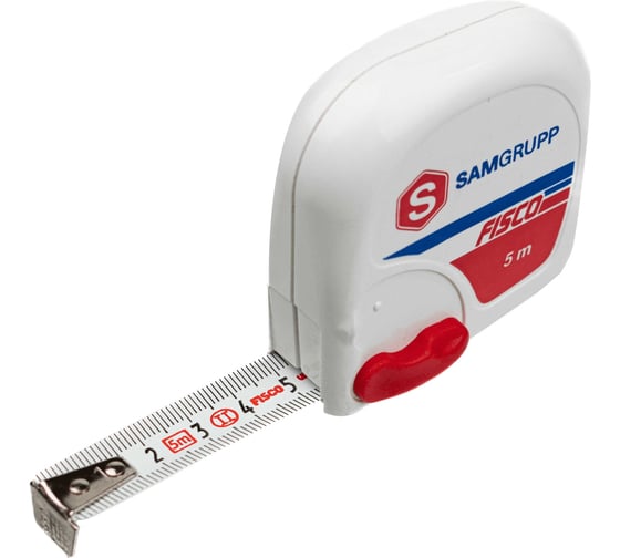 Рулетка SAMGRUPP Fisco 5 м, 10 шт FIS-063000500-10 1