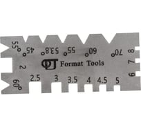Шаблон для метрической и дюймовой резьбы ФТ 450002
