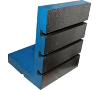 Плита TLX чугунная угловая 800x600 мм монтажная шаброванная кл. точн.1 с Т-образными паз. 65278