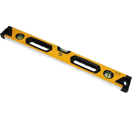 Уровень CNIC строительный алюминиевый 1500 мм х 65 мм 3 ампулы с ручками 2003В 65436