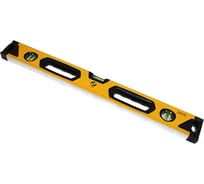 Уровень CNIC строительный алюминиевый 600 мм х 65 мм 3 ампулы с ручками 2003В 65431