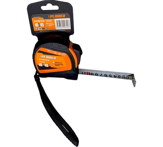 Рулетка PLAIBER 7,5m х25mm Premium 010854 1