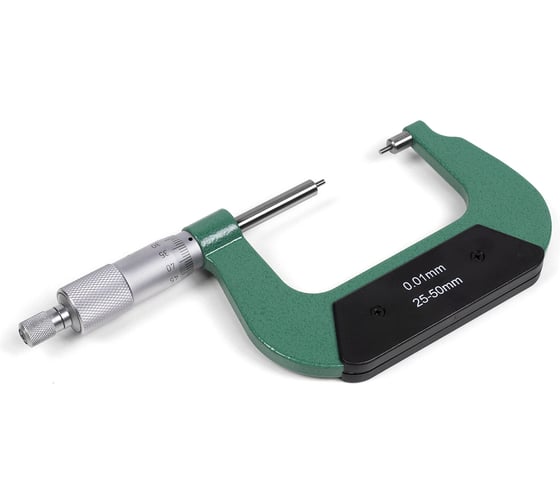 Микрометр Micron МК-МП- 50 0.01 с мал.изм.губ. МИК с калибр. 405856 1