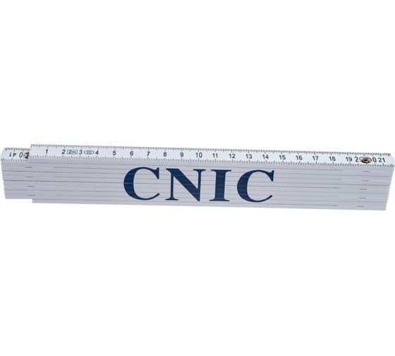 Метр CNIC складной пластиковый 2000мм WF-06 64279