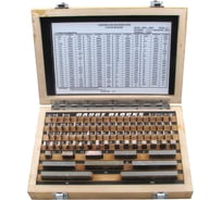 Наборы концевых мер длины CNIC № 1, кл.точн.0 83 меры от 0,5 до 100мм ALDS 83 48872