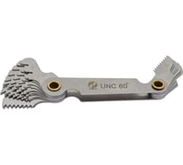 Набор резьбовых шаблонов CNIC для дюймовой резьбы UNC 60гр из 21шт. 4-64 38499