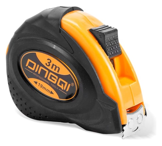 Рулетка с магнитным зацепом DINGQI 7 м, 25 мм 51005 1