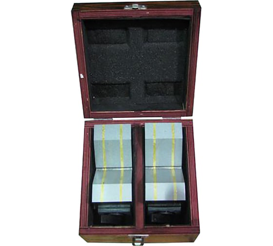 Призмы CNIC магнитные 100x50x80мм к-т из 2х шт. усилие отрыва 80кг KMV-80В 9819 1