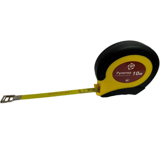 Рулетка Туламаш 10м Р10У3К, ГОСТ 7502-98 166392 1