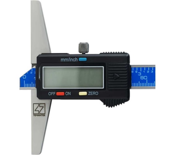 Штангенглубиномер ТОЧИНТЕХ ШГЦ-200-0.01 ГОСРЕЕСТР 91591-24 шг00008 1