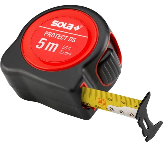 Рулетка SOLA PROTECT PE DS 525 25 мм, 5 м 50550701 1