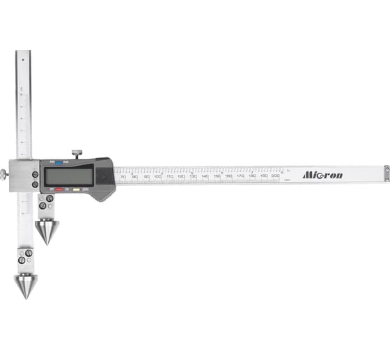 Штангенциркуль межцентровой Micron ШЦЦСЦ- 200 0,01 электр. 20-200 ГРСИ 94906-25 с поверкой 1206680 1