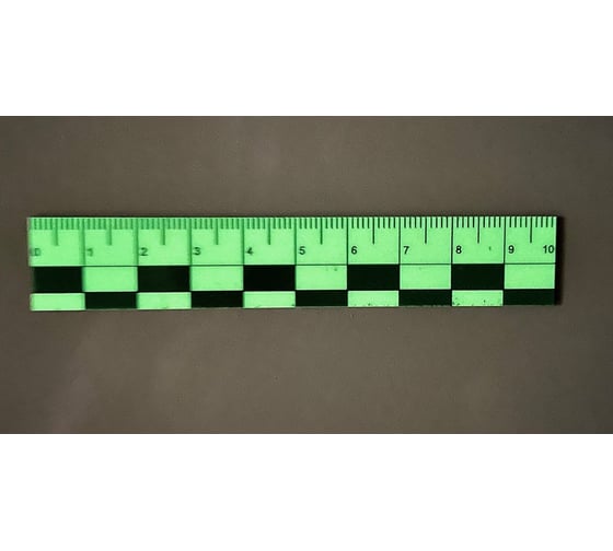 Масштабная линейка ETG люминесцентная, магнитная 10 см С21110