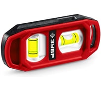 Компактный магнитный уровень ЗУБР Компакт-2, 100 мм, пластиковый корпус 3458