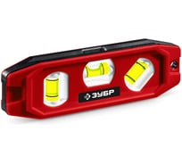 Компактный магнитный уровень ЗУБР Компакт-3, 150 мм, пластиковый корпус 3452