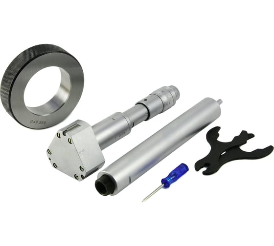 Нутромер микрометрический 3-точечный ЧИЗ 30-40 0,005 у/к ГРСИ 91773-24 с поверкой 1206577 1