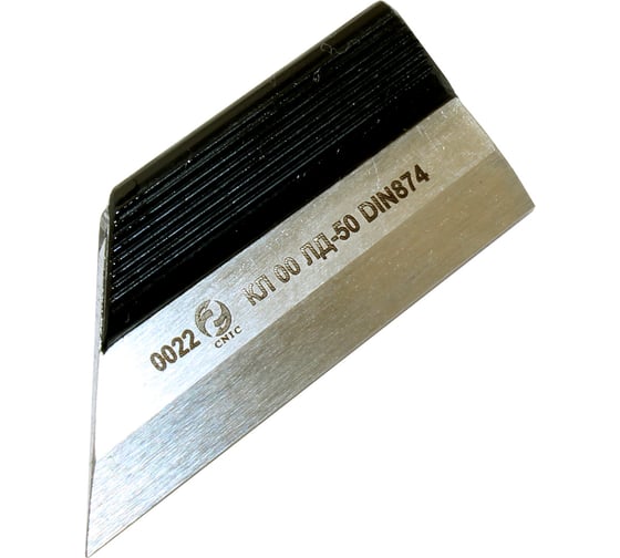 Линейка лекальная CNIC тип ЛД- 50x45гр кл.точн.00 с двухсторонним скосом ножевидной формы 76447 1