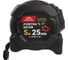 Рулетка vertextools WEB L-1 5x25мм магнитная, автостоп 3145-5-25 1