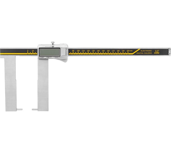 Штангенциркуль SHAN д/нар.канавок ШЦЦСК-6-200 0,01 электр. губ.110мм ГРСИ 76551-19 с поверкой 1206705