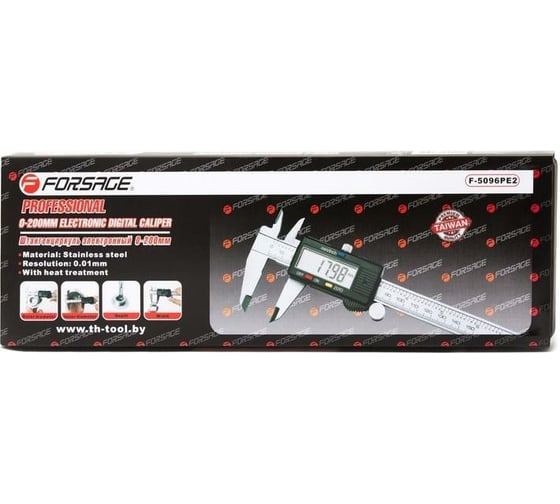 Штангенциркуль Forsage электронный, в пластиковом футляре 18061 F-5096PE2